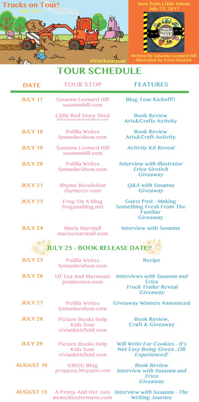 Truck Blog Tour Schedule